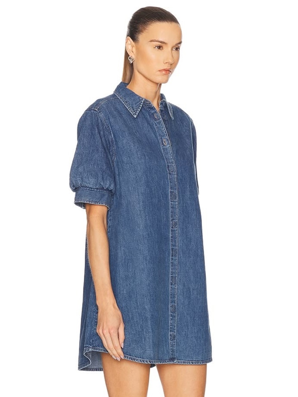 FRAME DENIM MINI DRESS - Picture 8 of 13